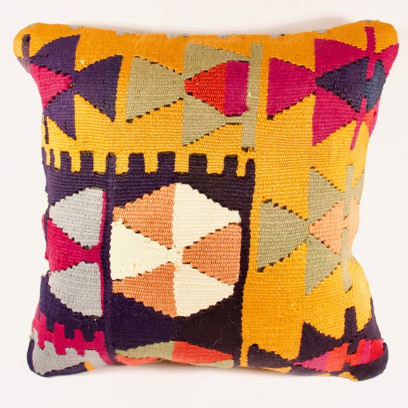 Caria Other - Handmade Kilim Pillow // Decorative // Vintage